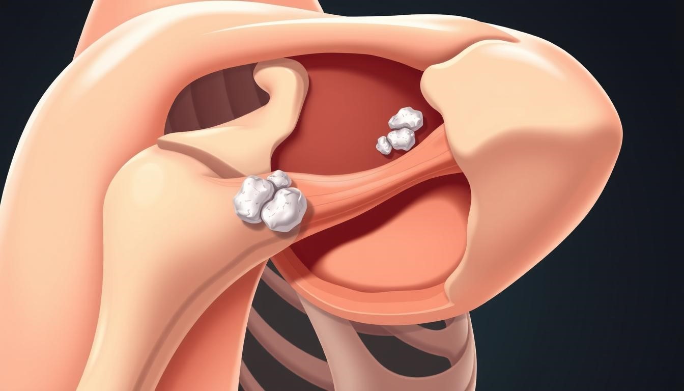 calcium deposits in shoulder